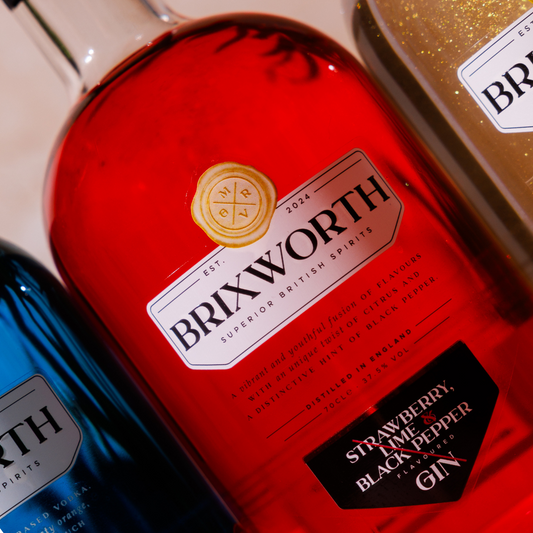 Brixworth Strawberry, Lime & Black Pepper Gin 700ml