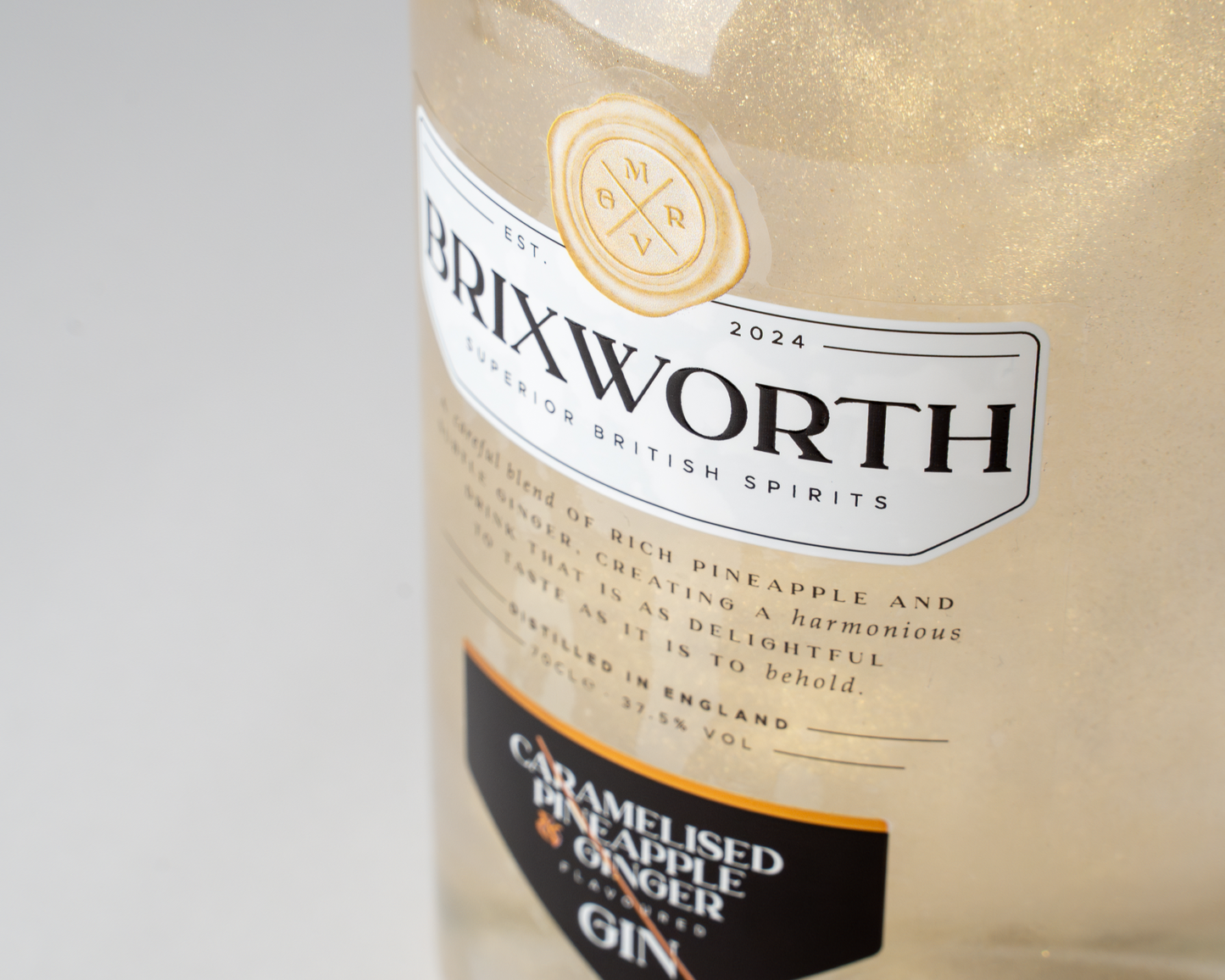 Brixworth Caramelised Pineapple & Ginger Gin 700ml