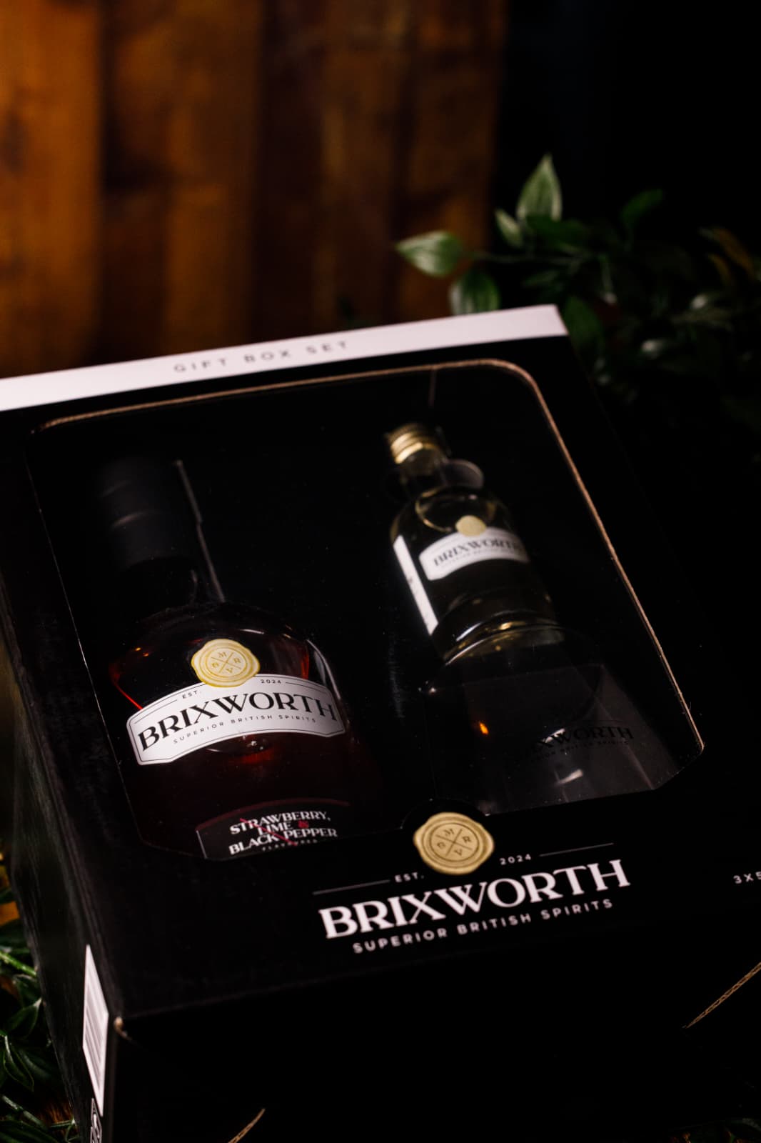 Brixworth 1 + 1 Gin Gift Set 1x700ml + 1x50ml