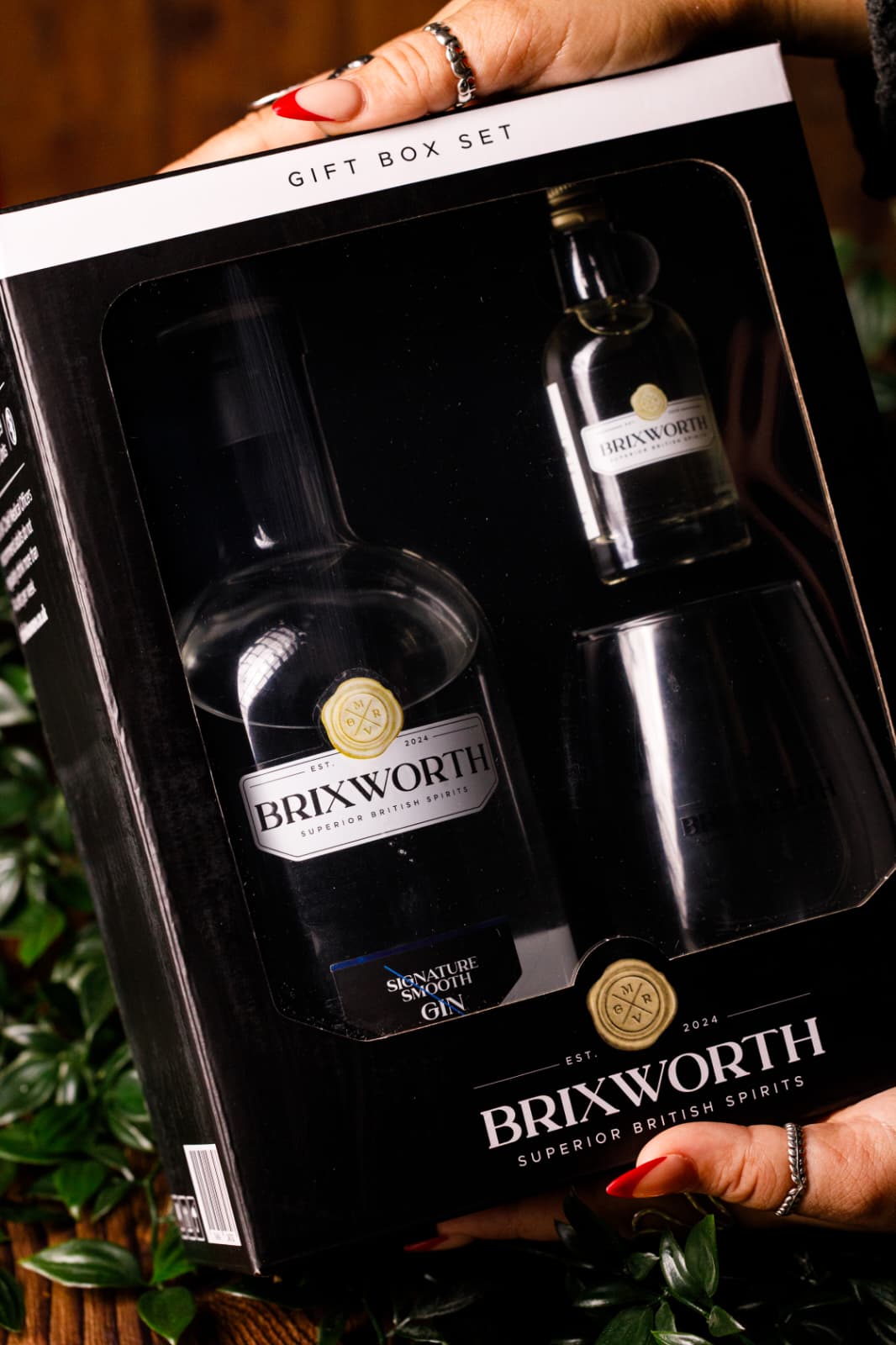 Brixworth 1 + 1 Gin Gift Set 1x700ml + 1x50ml