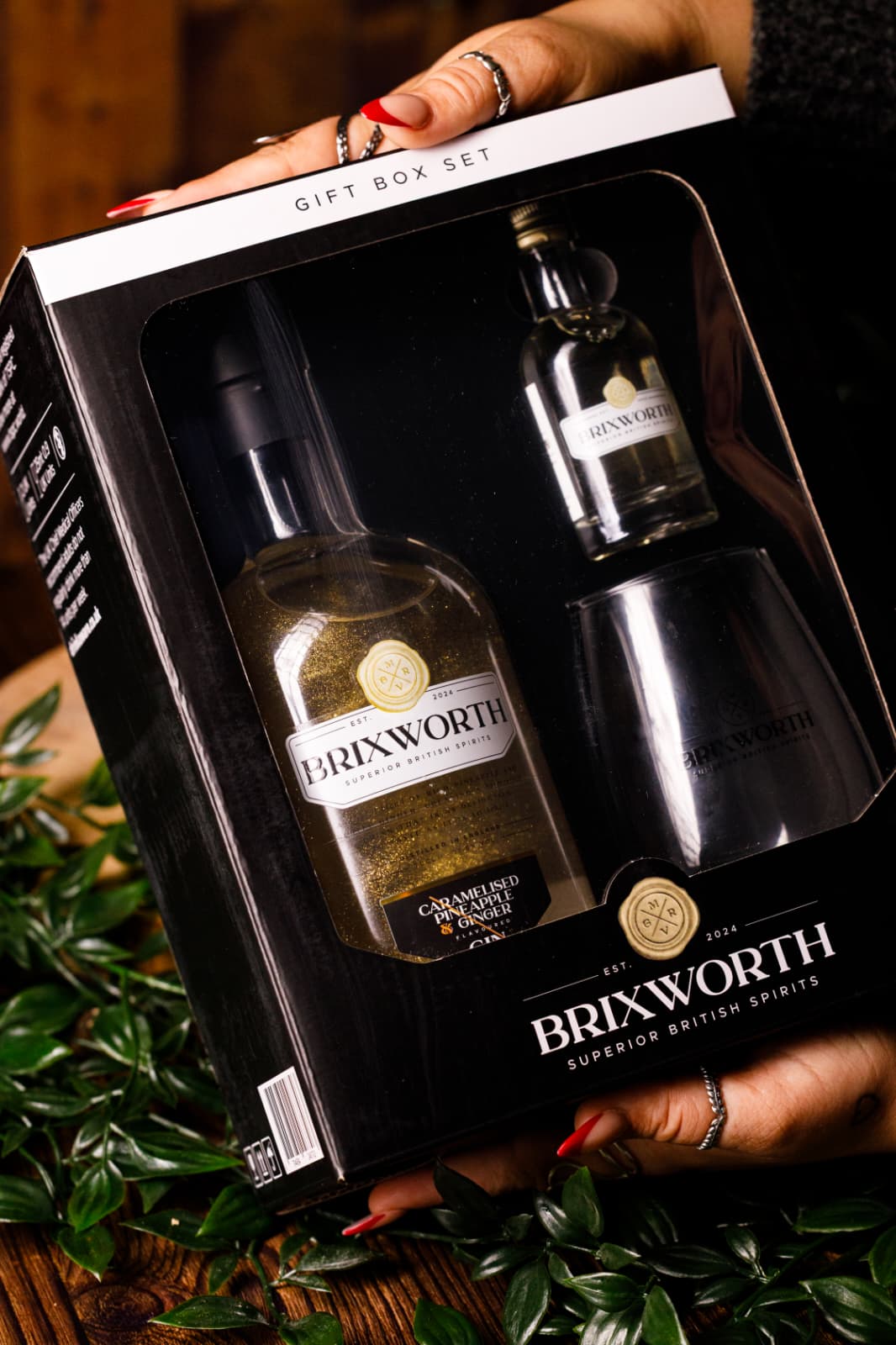 Brixworth 1 + 1 Gin Gift Set 1x700ml + 1x50ml